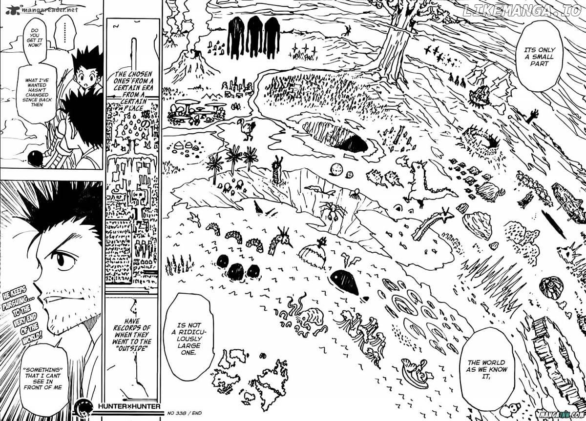 Hunter x Hunter, Chapter 338 image 17